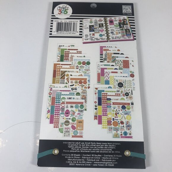 The Happy Planner Seasonal Sticker Sheets 1557 Easter Christmas Halloween Fall - Picture 2 of 11